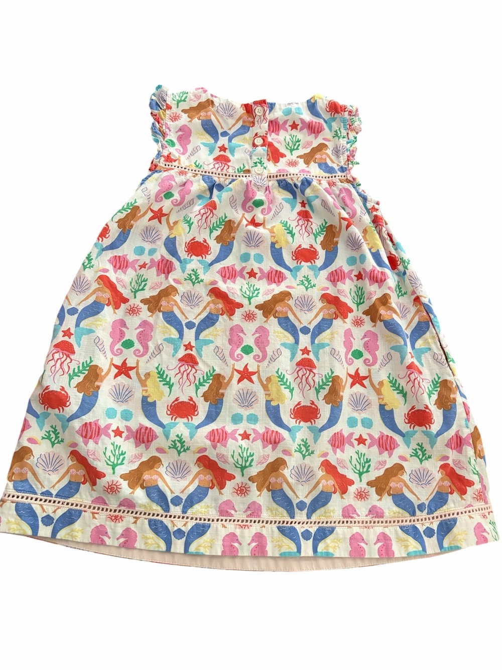 Mini Boden Mermaid Print Sundress - Multicolor - Picture 2 of 3
